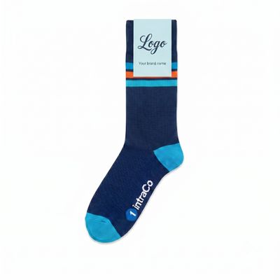 Custom Striped Design Crew Socks - Detail A